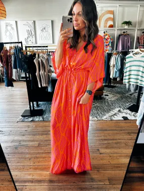 Hot Pink Beach Vacay Maxi