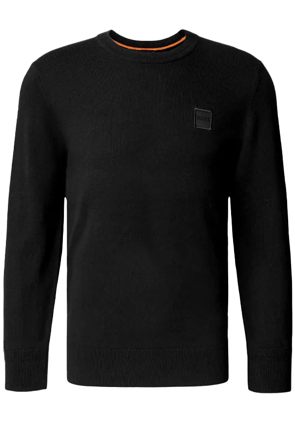 Hugo Boss Knit Cashmere Blend Black