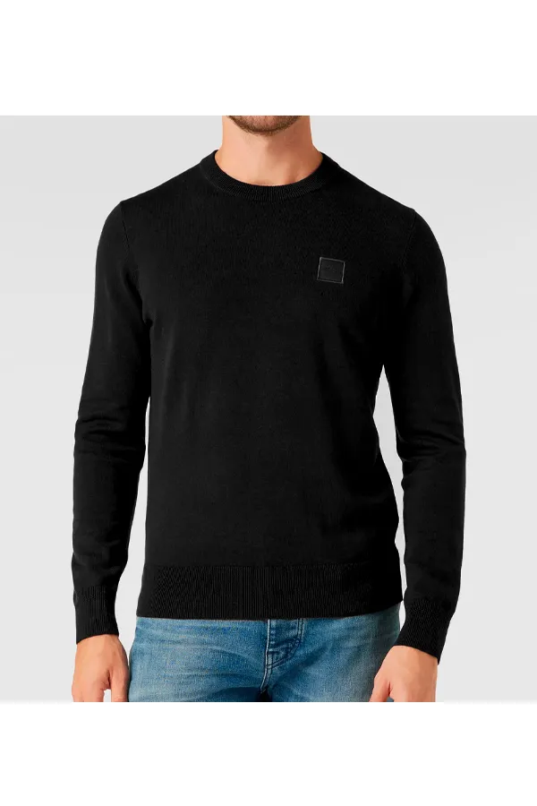 Hugo Boss Knit Cashmere Blend Black