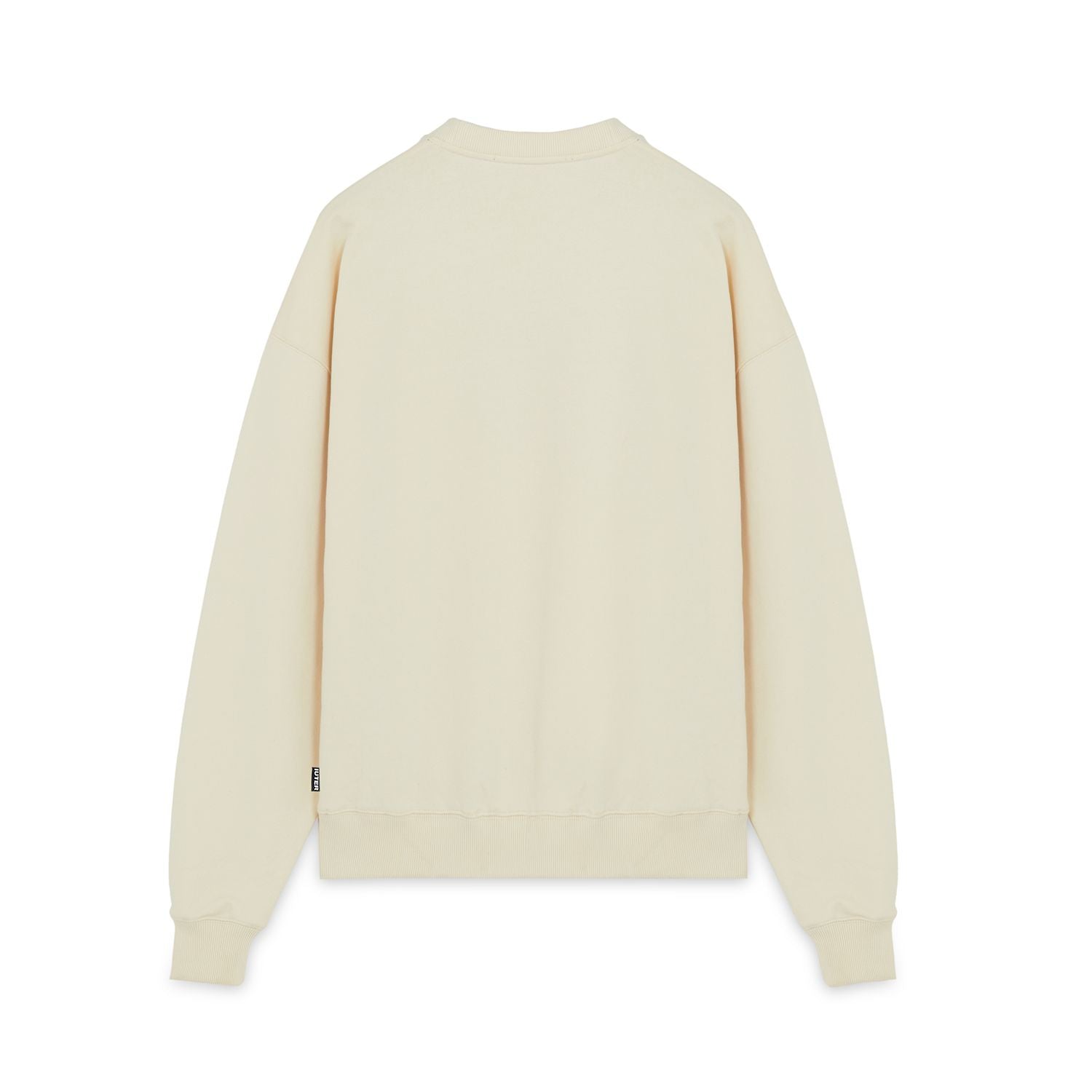 IUTER GUIPURE CREWNECK DUSTY WHITE