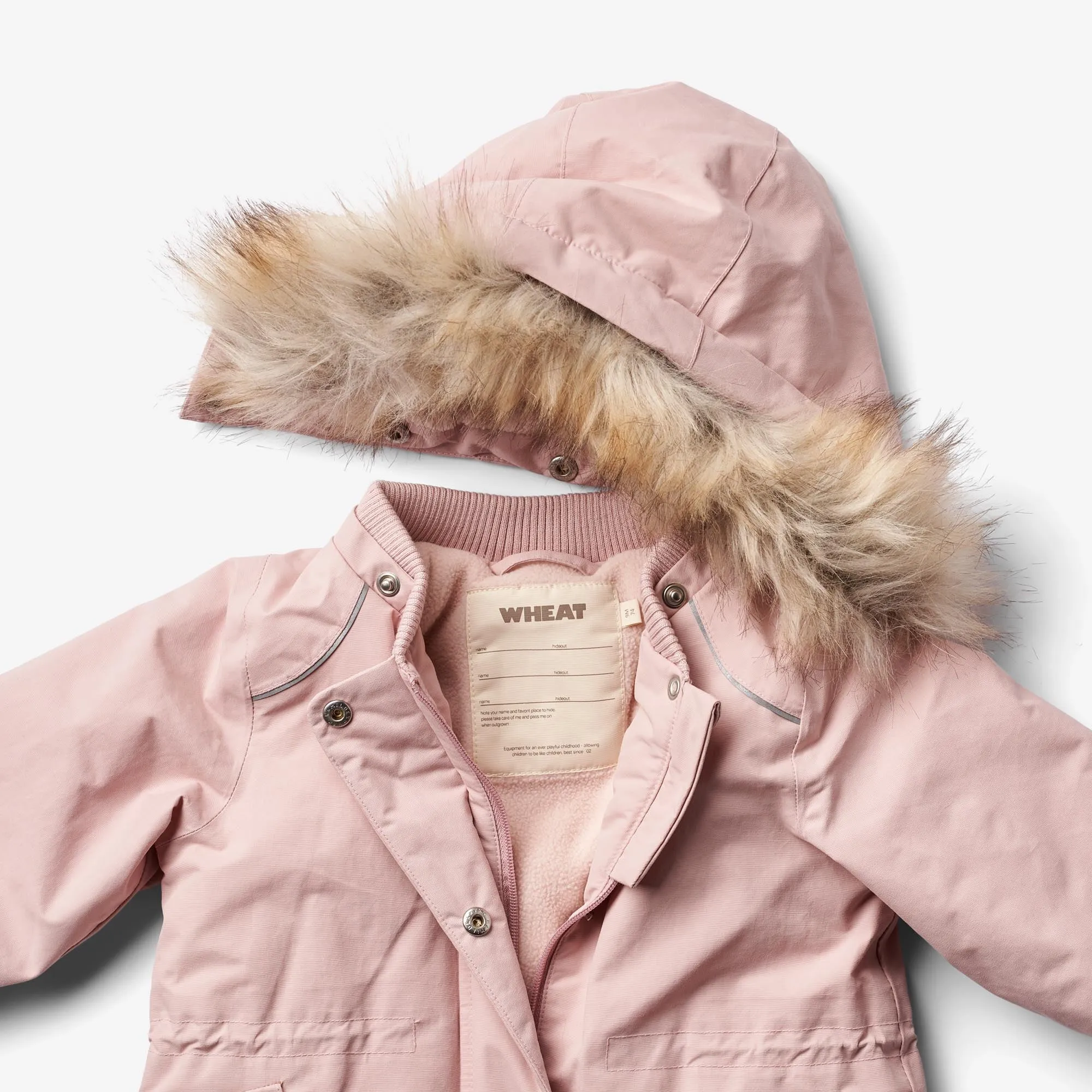 Jacket Mathilde Tech | Baby - rose frost