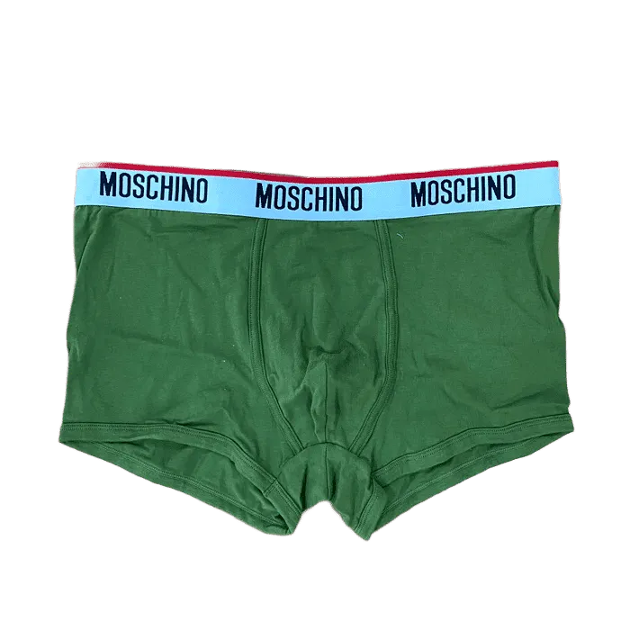 Jersey Boxer With Logo (Olive)