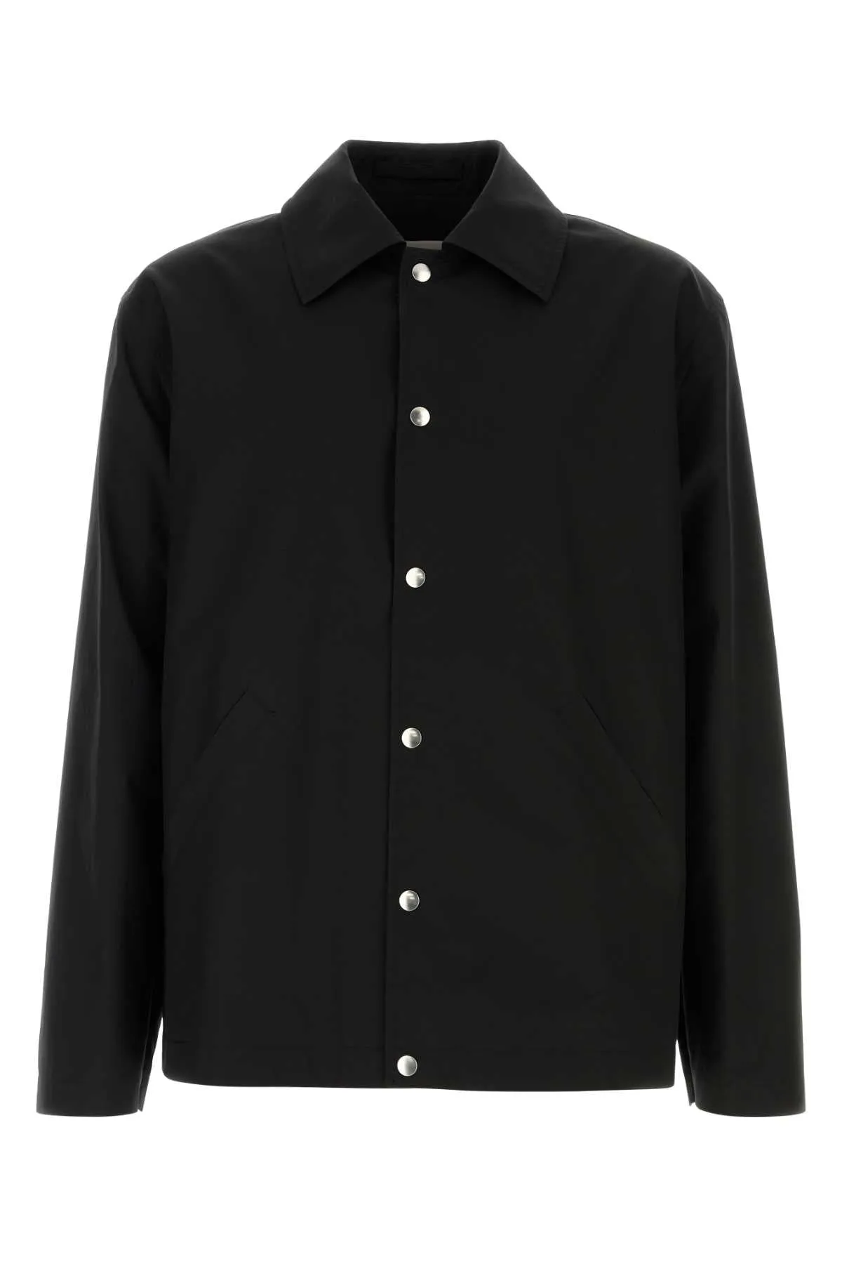 Jil Sander Black Poplin Jacket