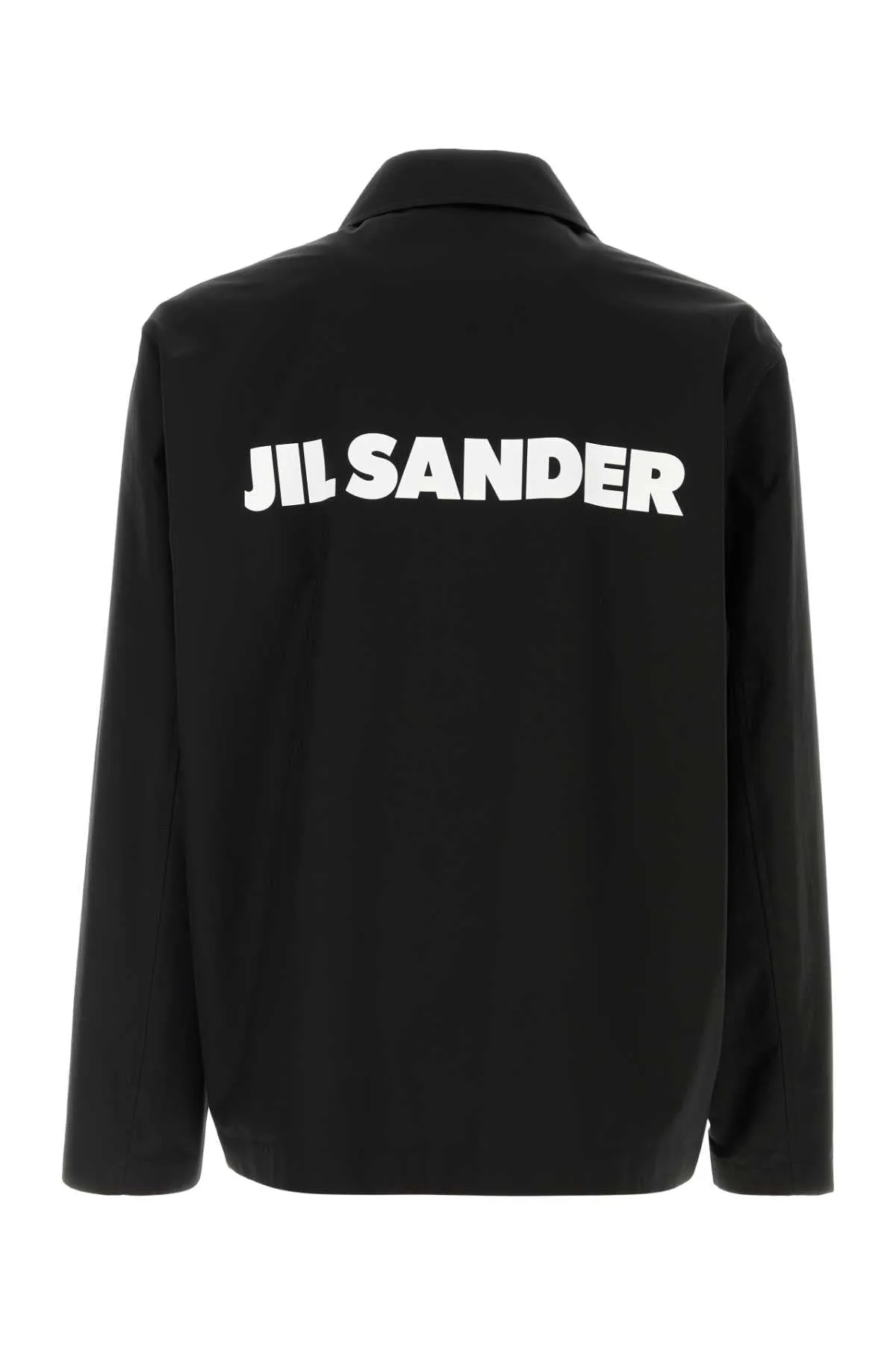 Jil Sander Black Poplin Jacket