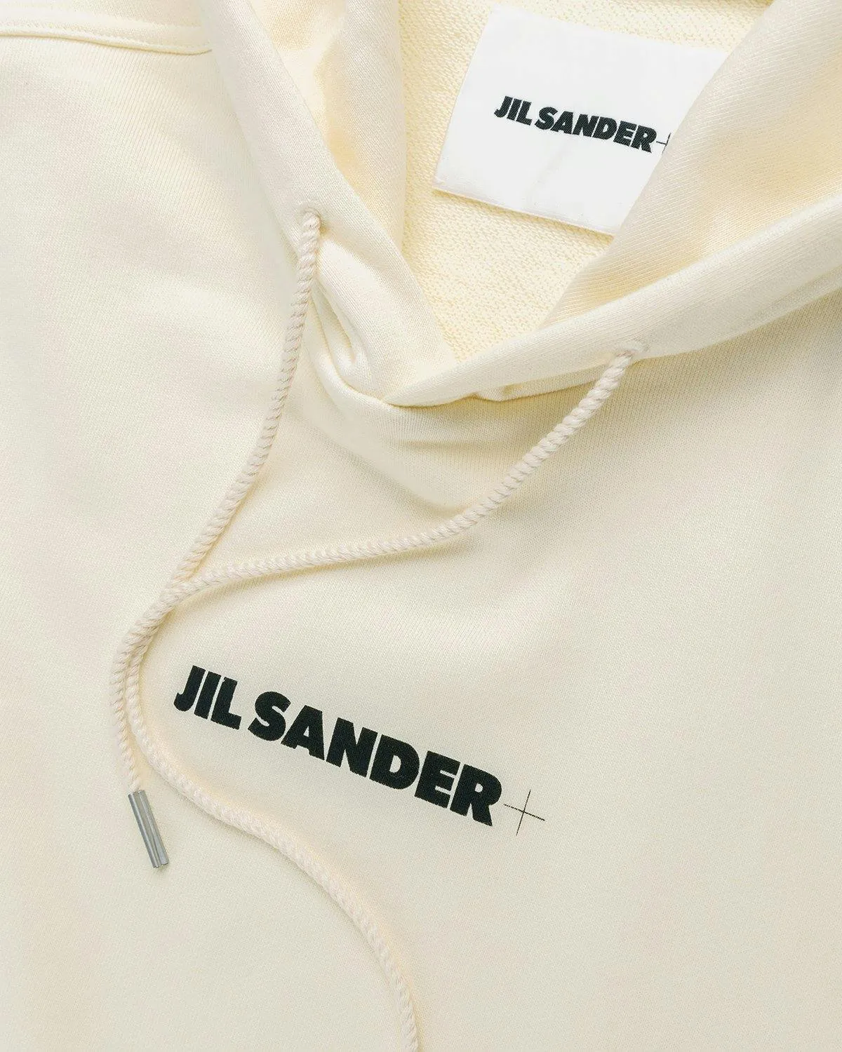 Jil Sander – Logo Hoodie Natural | Highsnobiety Shop