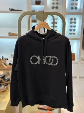 Jimmy Choo  |Long Sleeves Cotton Hoodies & Sweatshirts