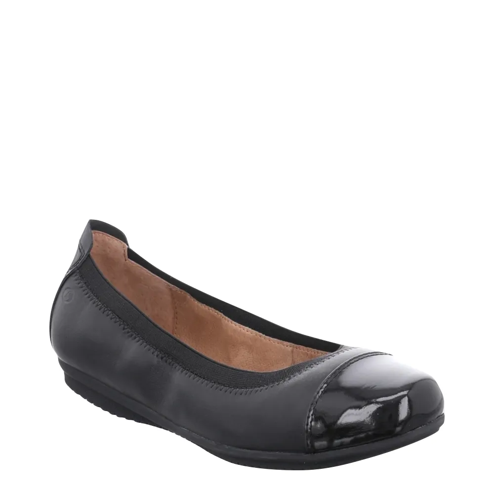 Josef Seibel Women's Pippa 07 Ballet Flat in Black