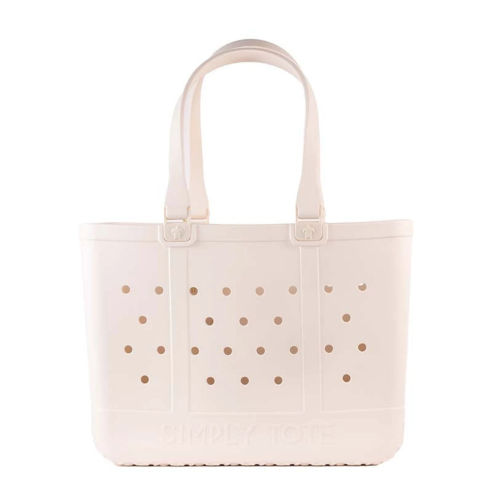 Large Tote Bag in Shell