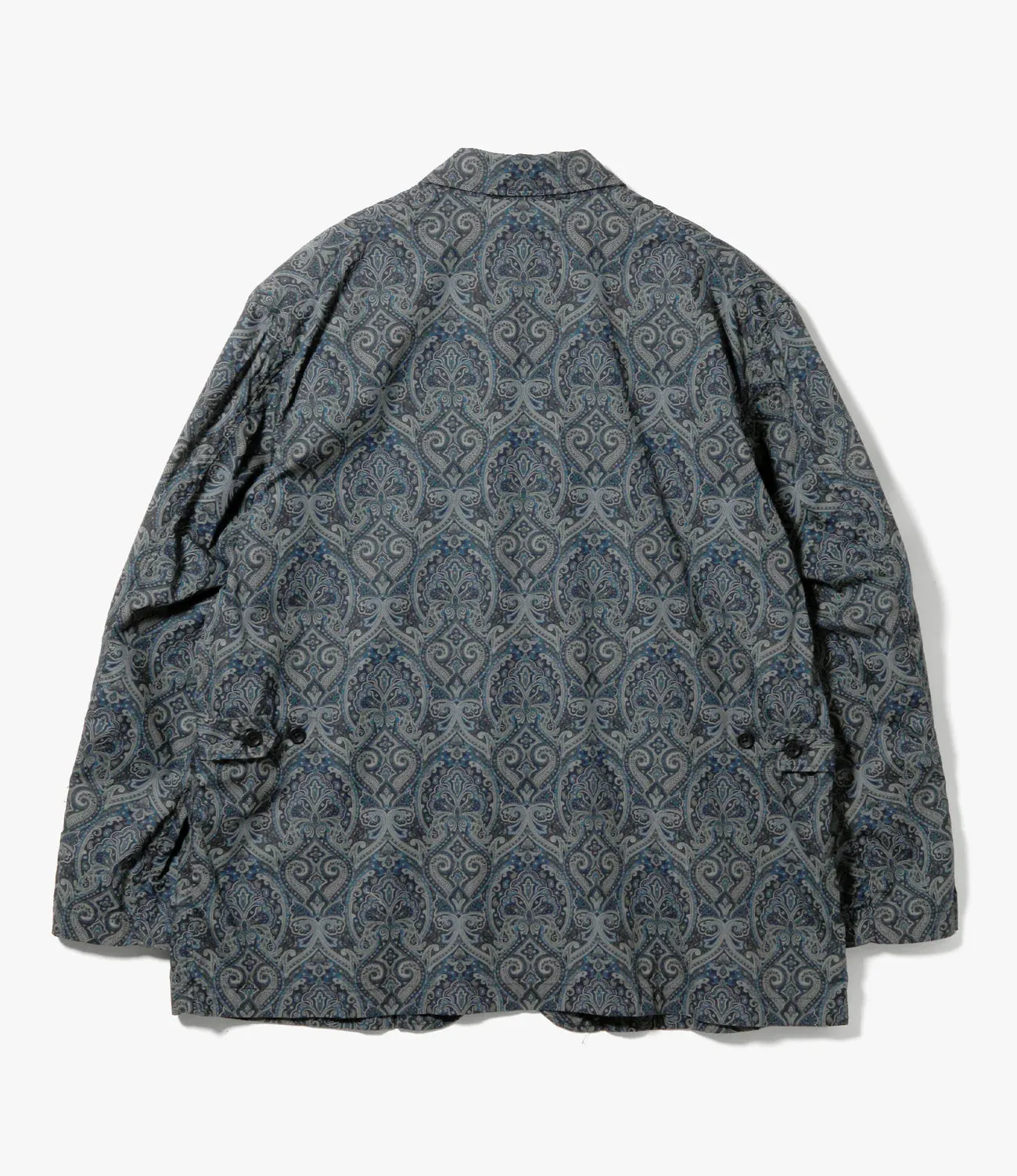 Loiter Jacket – Navy Paisley Print Cotton