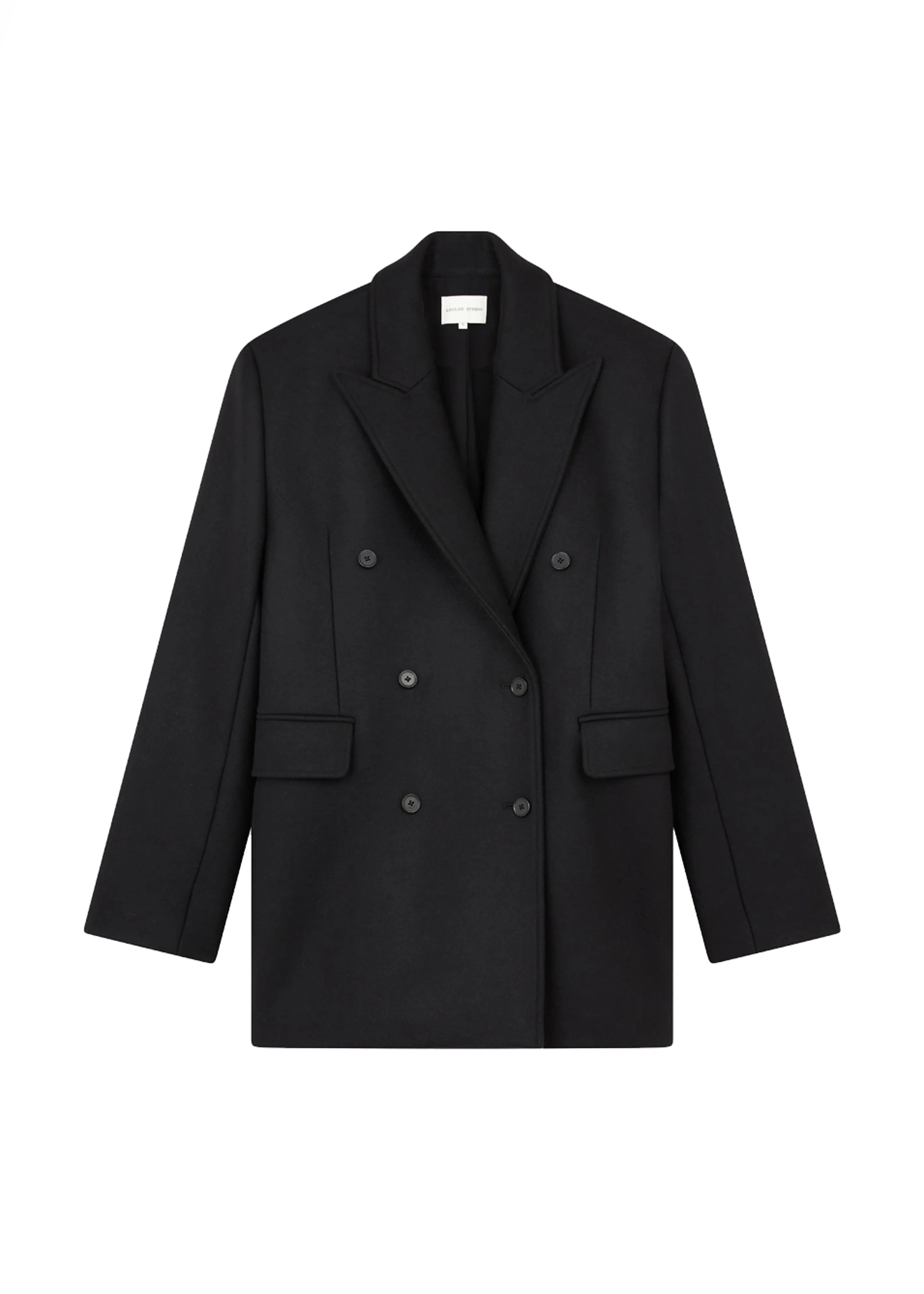 Loulou Studio Koon Blazer - Black