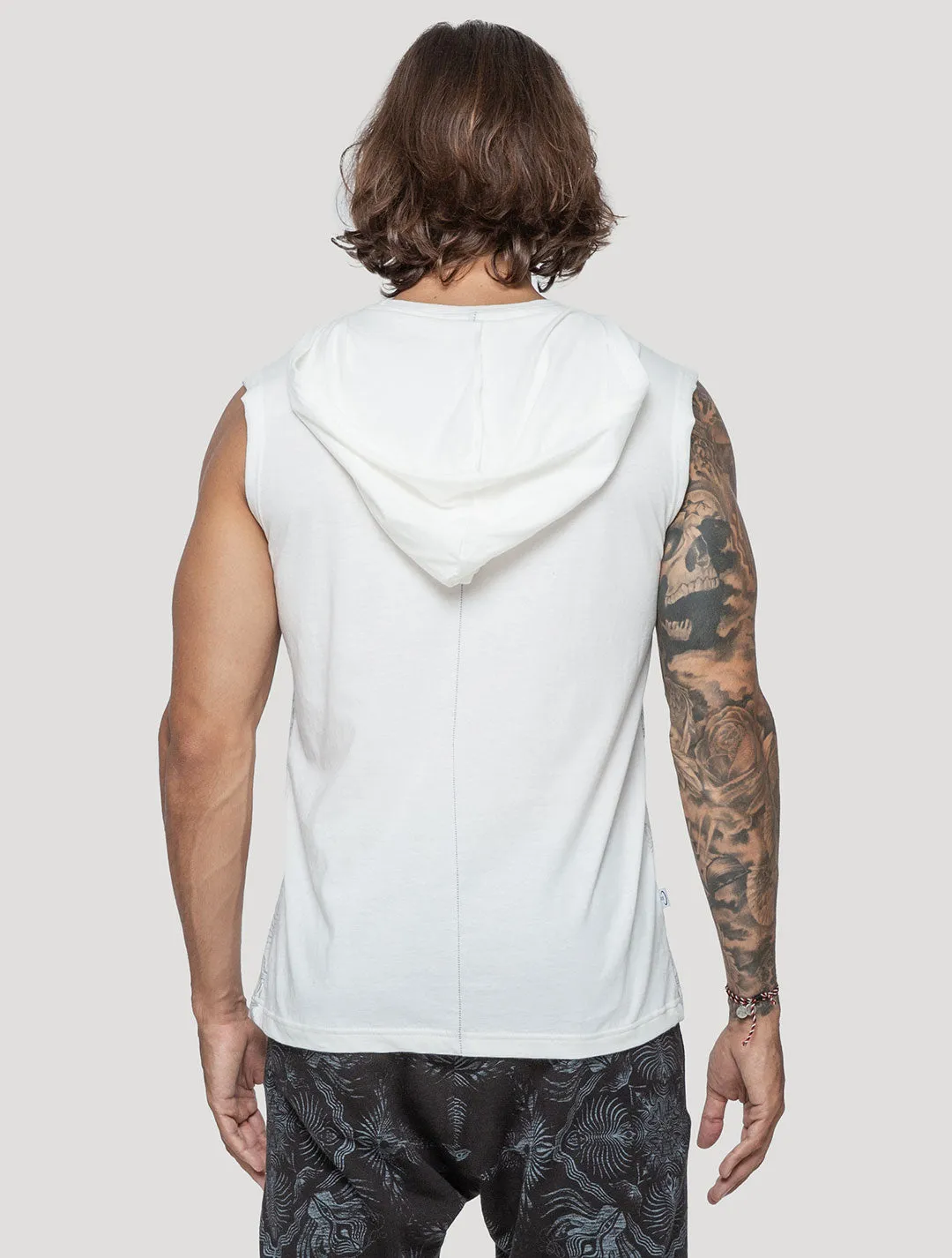 Mantra Sleeveless Hoodie Tee