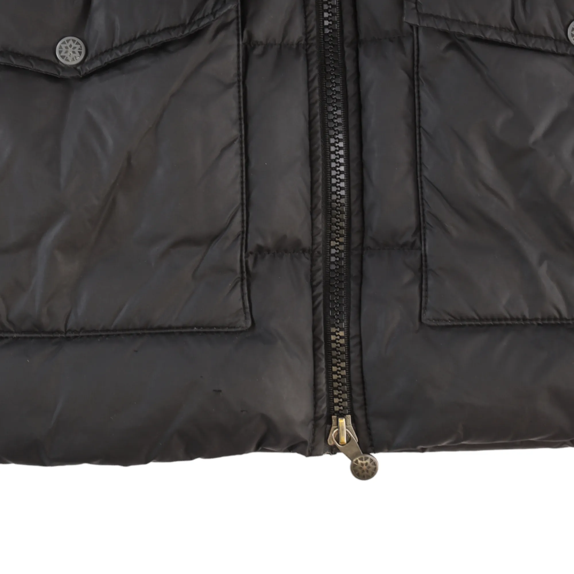 Men's Logo Down Jacket Black Size S