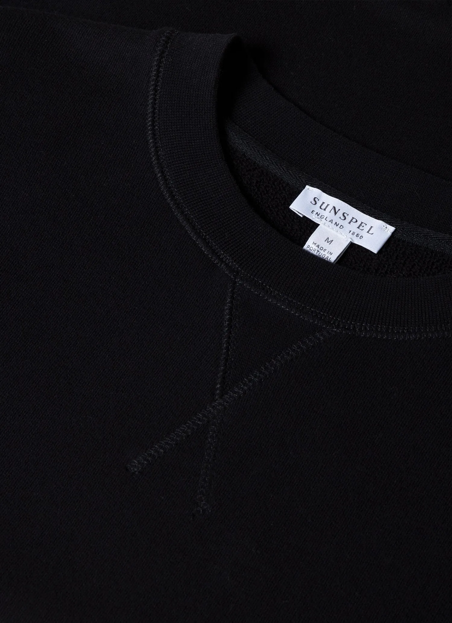 Men's Loopback Sweatshirt in Black