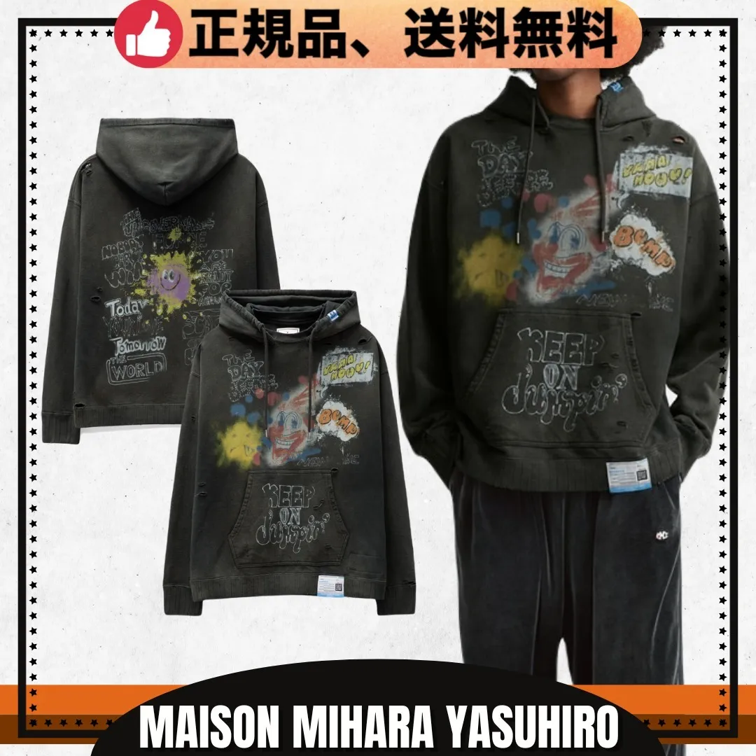 MIHARAYASUHIRO  |Unisex Street Style Hoodies