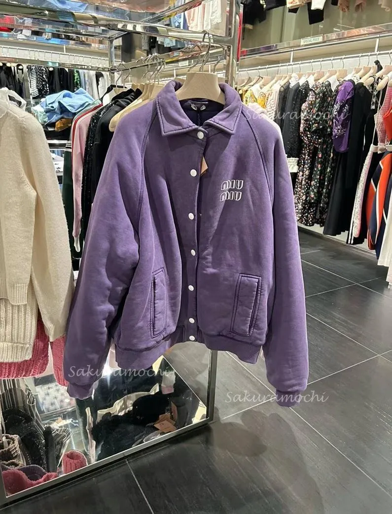 MiuMiu  |Plain Logo Outlet Hoodies & Sweatshirts