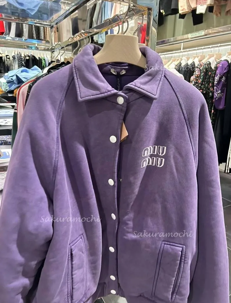 MiuMiu  |Plain Logo Outlet Hoodies & Sweatshirts