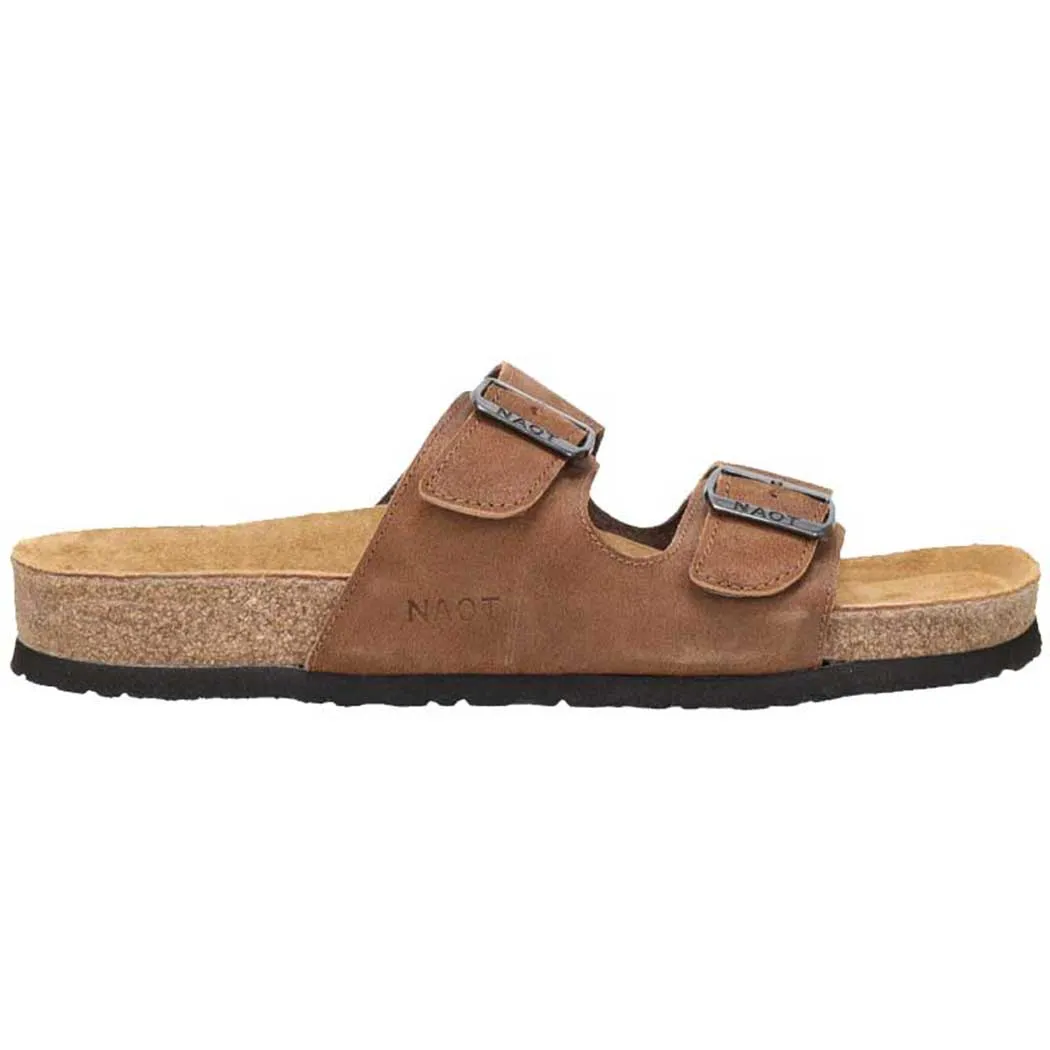 Naot Santa Barbara Sandal Antique Brown Suede 7500-EB8 (Women's)