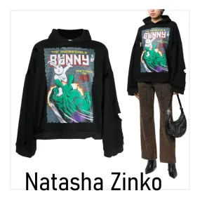 Natasha Zinko  |Unisex Cotton Logo Hoodies & Sweatshirts