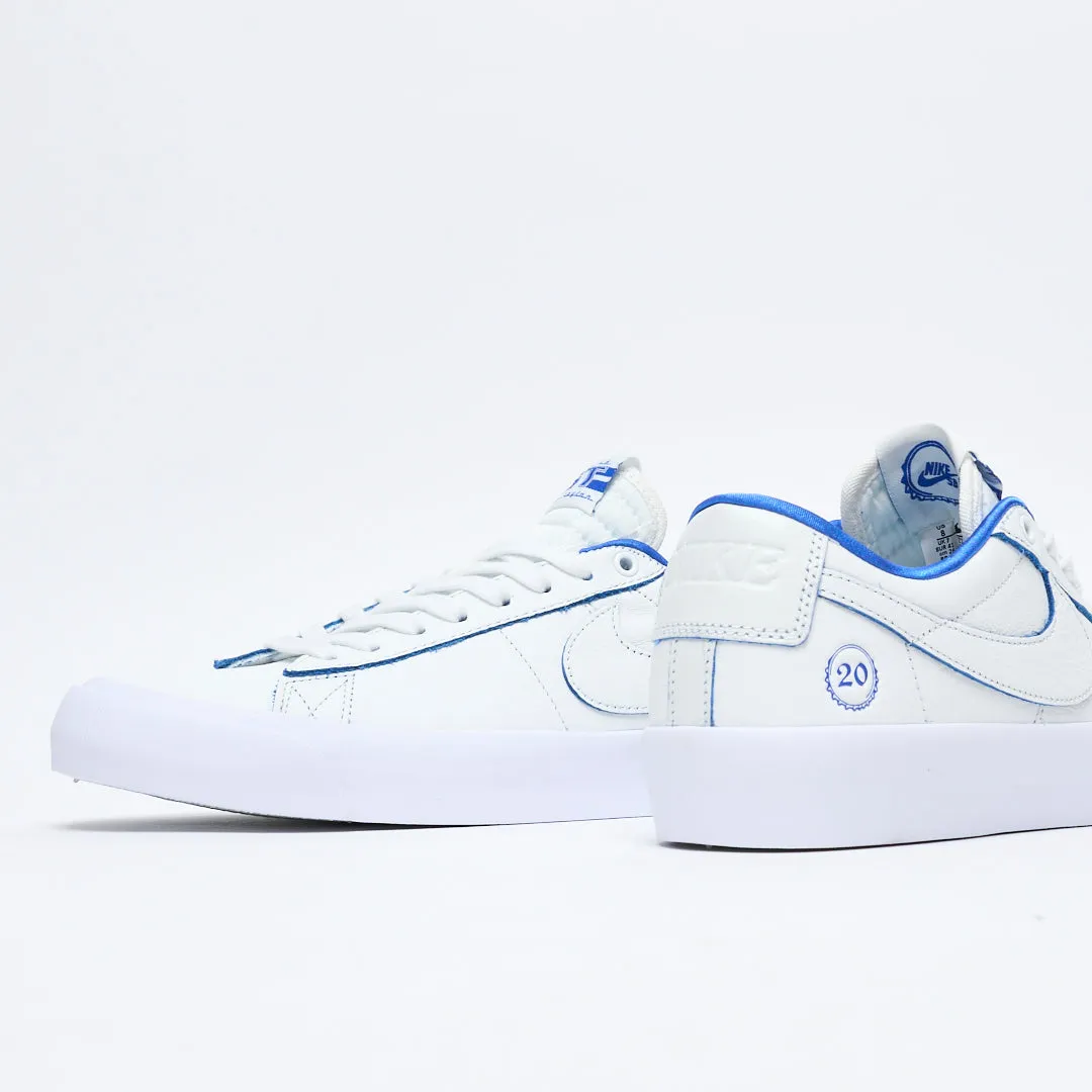 Nike SB - Blazer Low Pro GT Premium (Summit White/Game Royal)