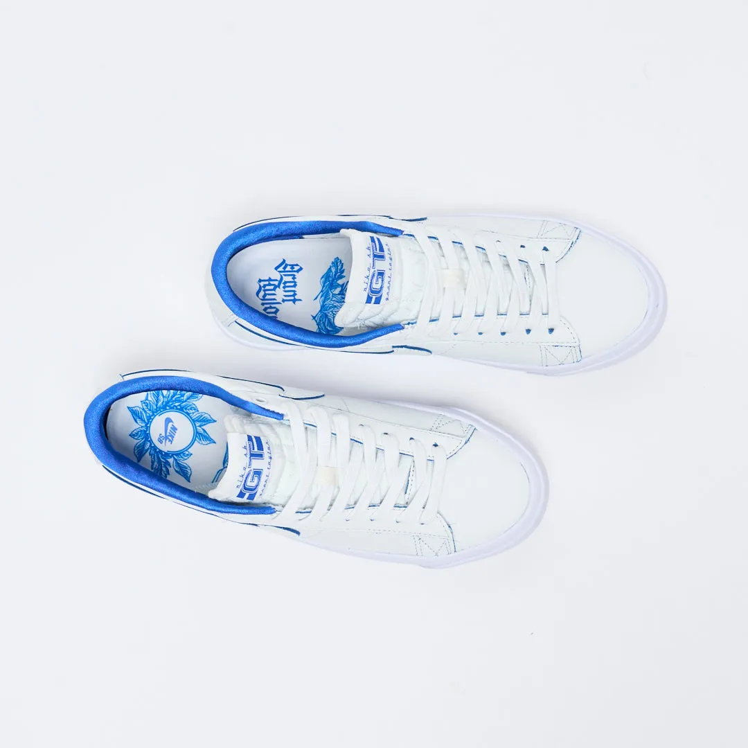 Nike SB - Blazer Low Pro GT Premium (Summit White/Game Royal)