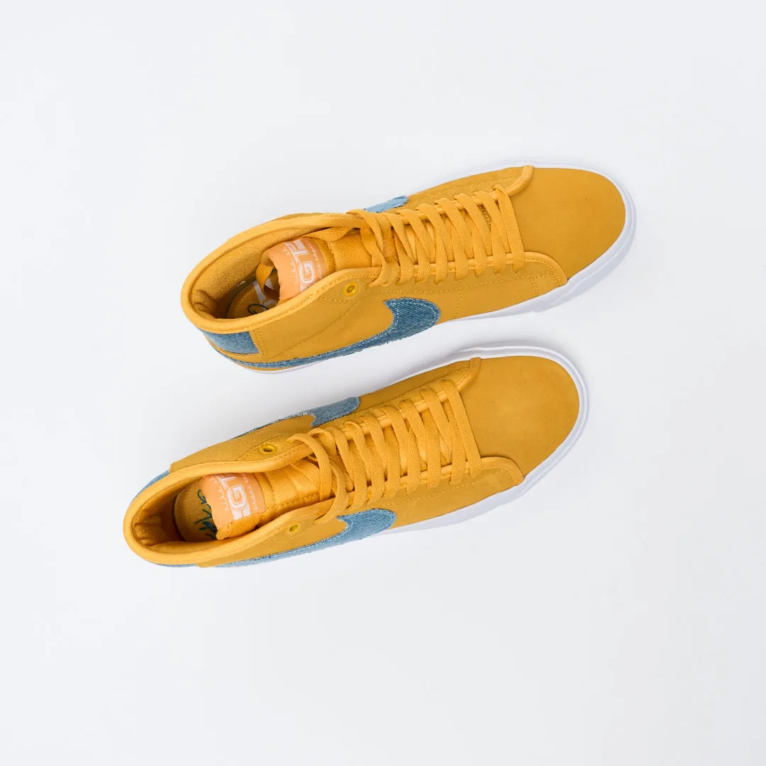 Nike SB - Zoom Blazer GT Pro Mid (University Gold/Game Royal)