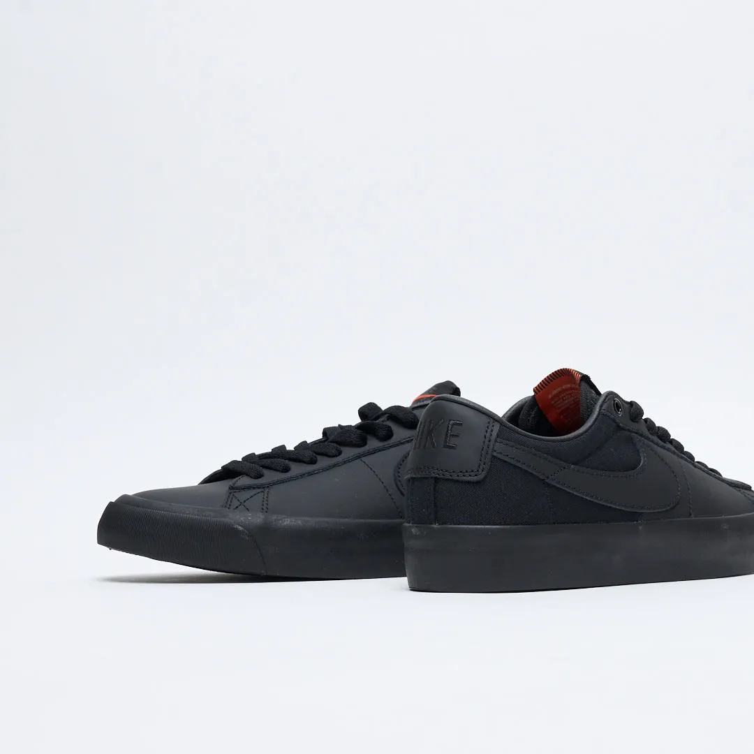 Nike SB - Zoom Blazer Low GT ISO Orange Label (Black/Black-Black)