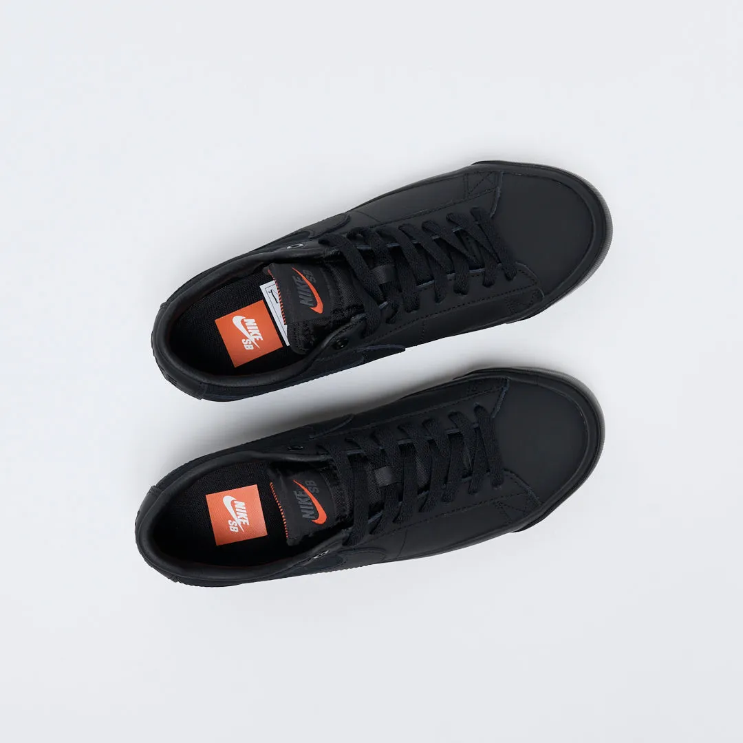 Nike SB - Zoom Blazer Low GT ISO Orange Label (Black/Black-Black)