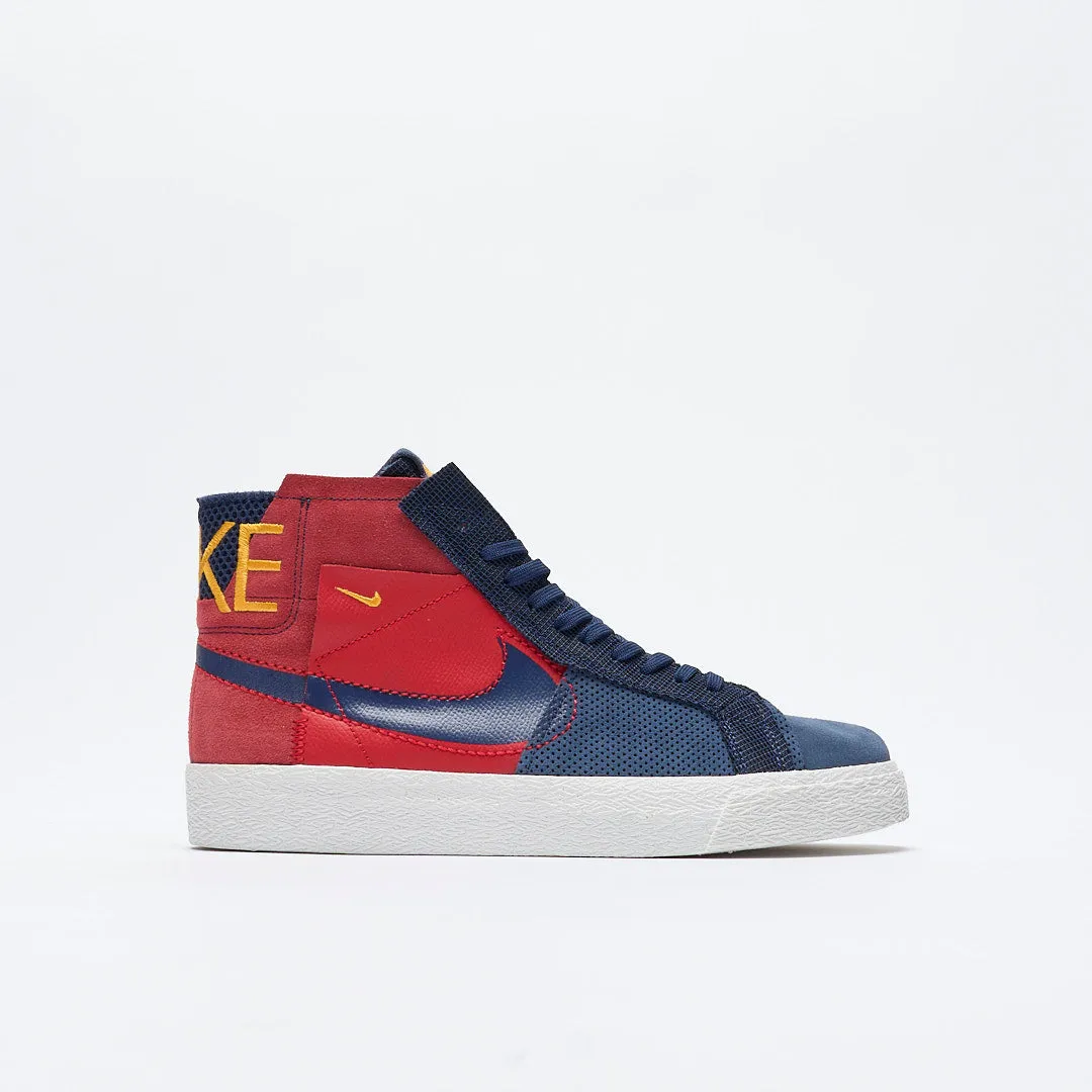 Nike SB - Zoom Blazer Mid Premium (University Red/Midnight Navy)