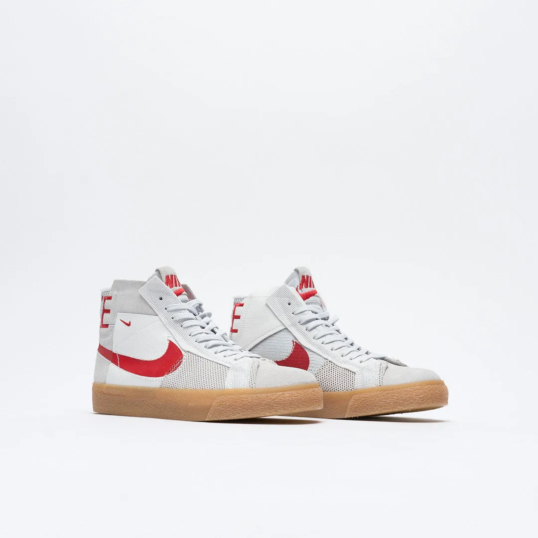 Nike SB - Zoom Blazer Mid (Summit White/University Red)