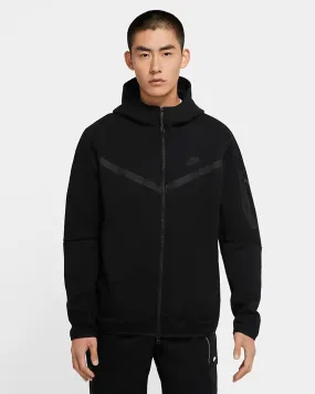 Nike Sportswear Tech Fleece Full Zip Hoodie Black