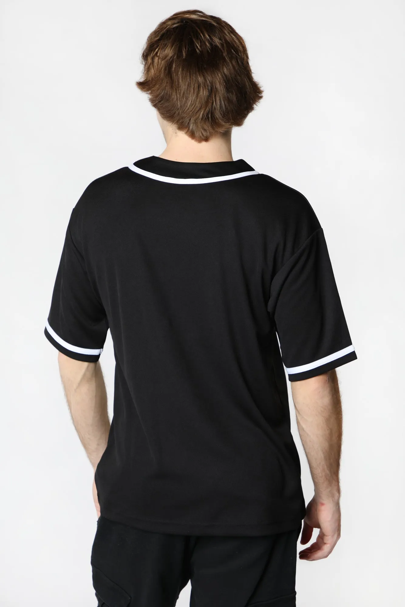 No Fear Mens Baseball Jersey