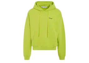 OFF-WHITE Caravaggio Over Hoodie Lime