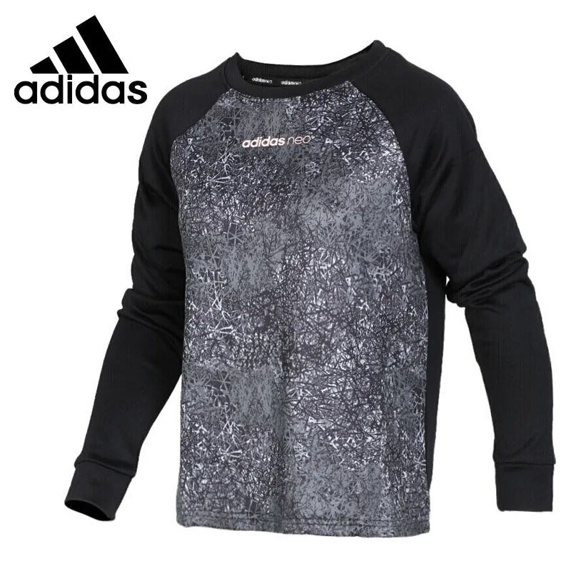 Original New Arrival 2017 Adidas NEO Label W STD AOP SWT Women's Pullover Jerseys Sportswear