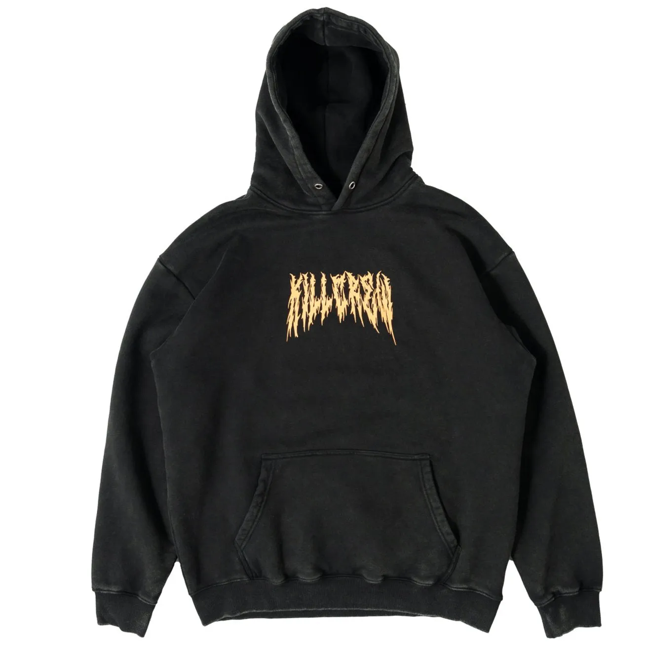 OVERSIZED LUX BARBARIAN HOODIE - BLACK