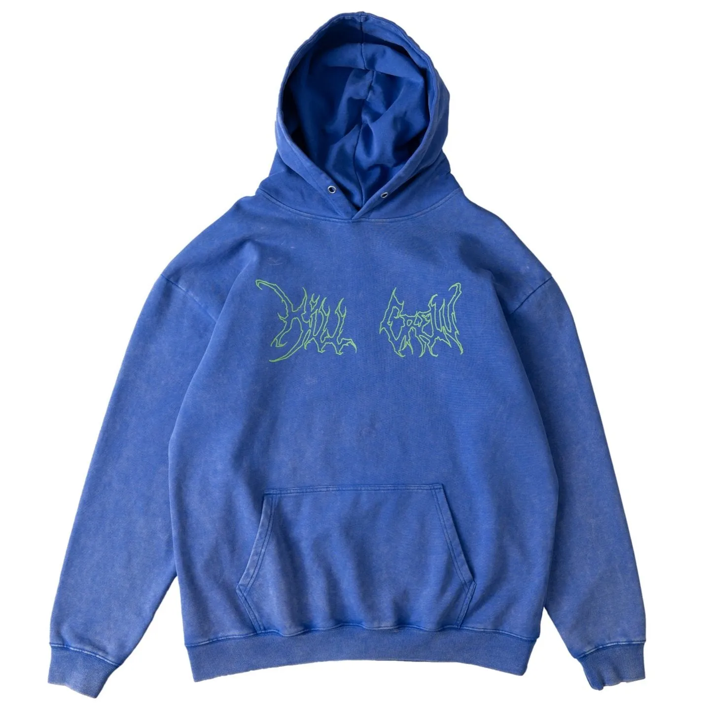 OVERSIZED LUX MISFITS HAVE A CHANCE HOODIE - BLUE