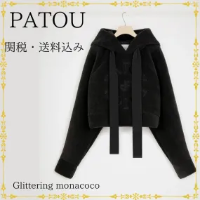 PATOU  |Long Sleeves Logo Hoodies & Sweatshirts