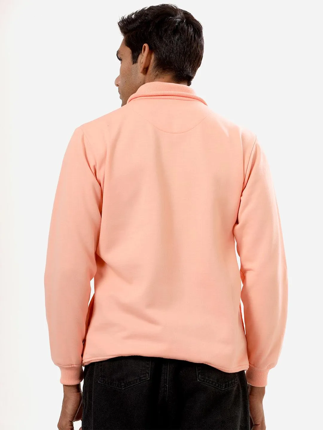 Peach Turtle neck Sweater