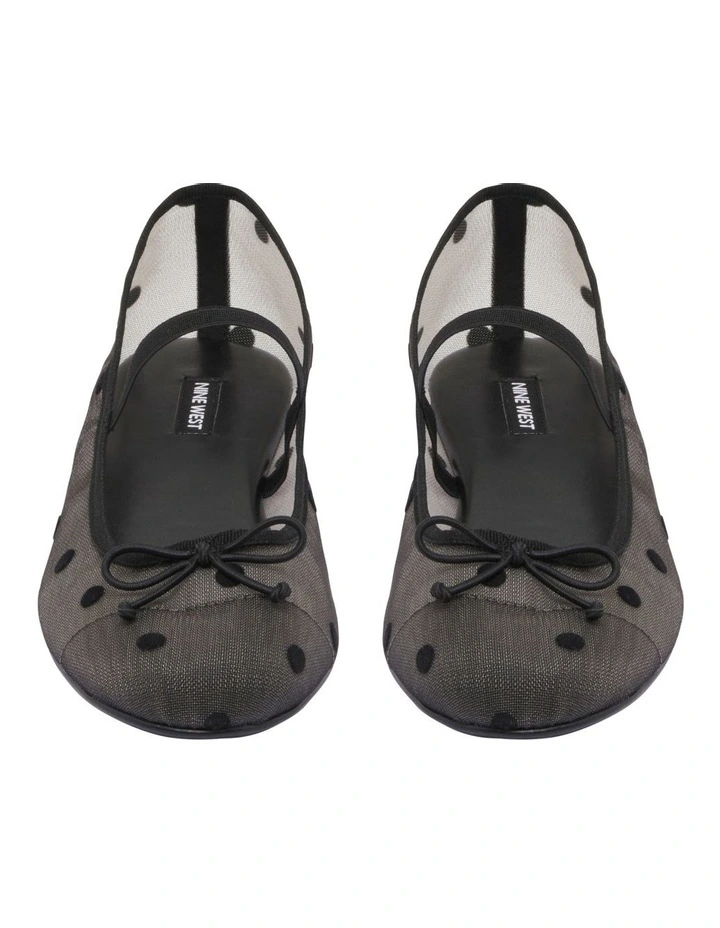 Prendy Ballet Flat in Black