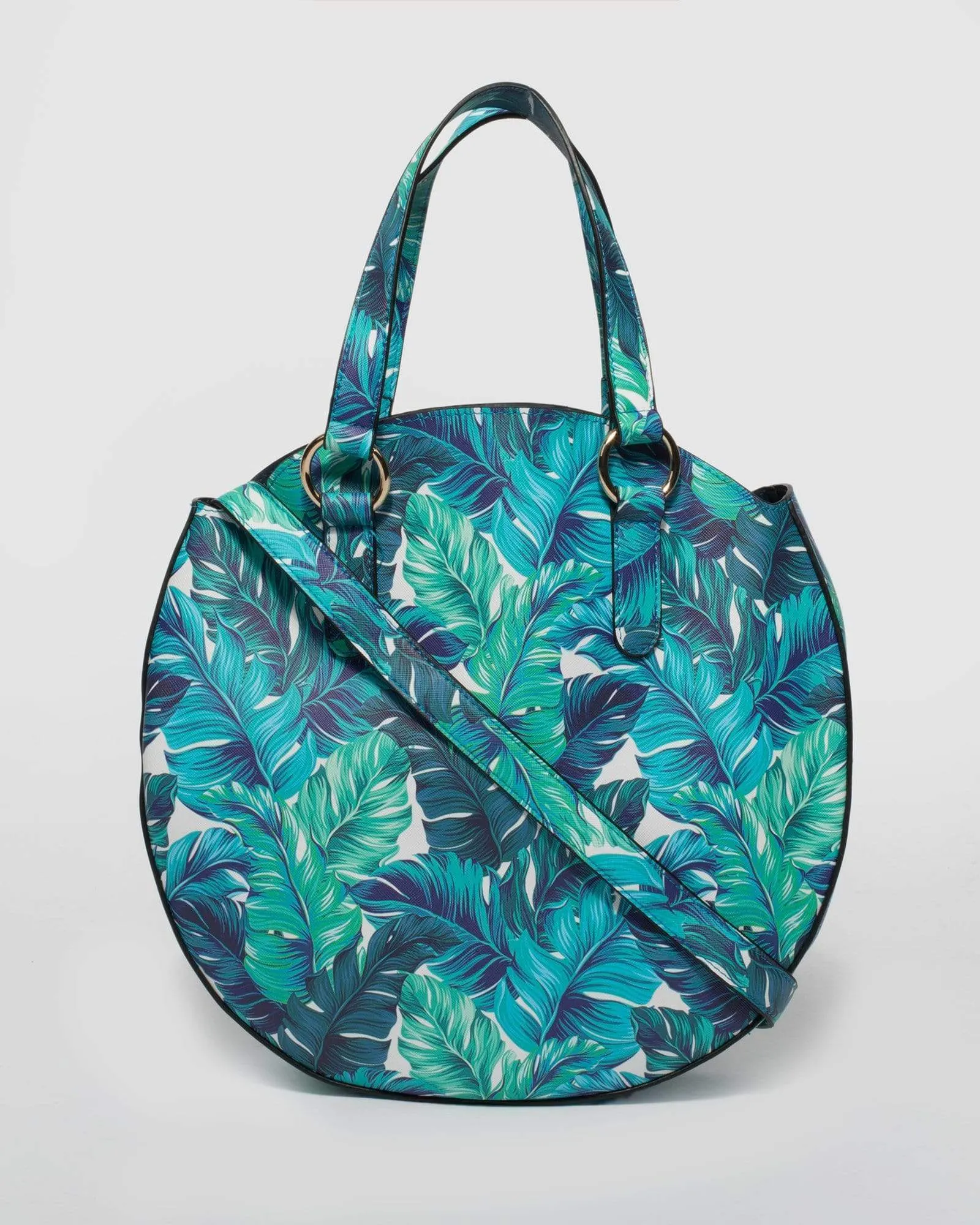 Print Claire Circle Tote Bag