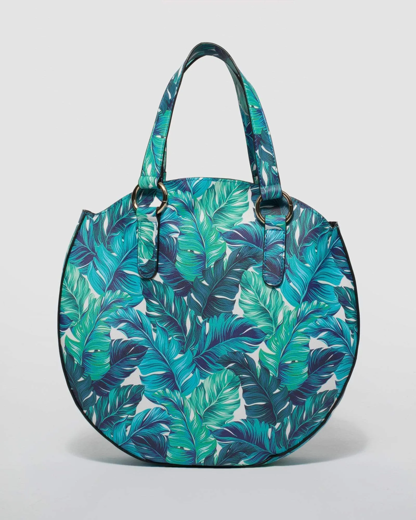 Print Claire Circle Tote Bag