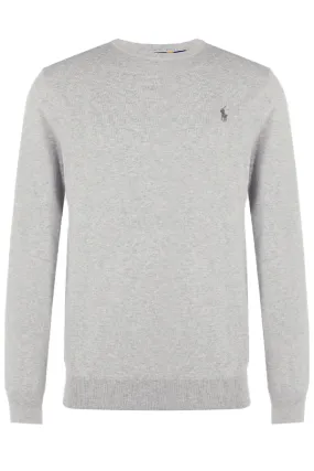 Ralph Lauren Pima Knit Pullover Grey