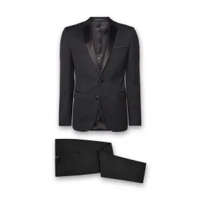 Remus Uomo - Slim Fit Evening Dinner Suit in Black