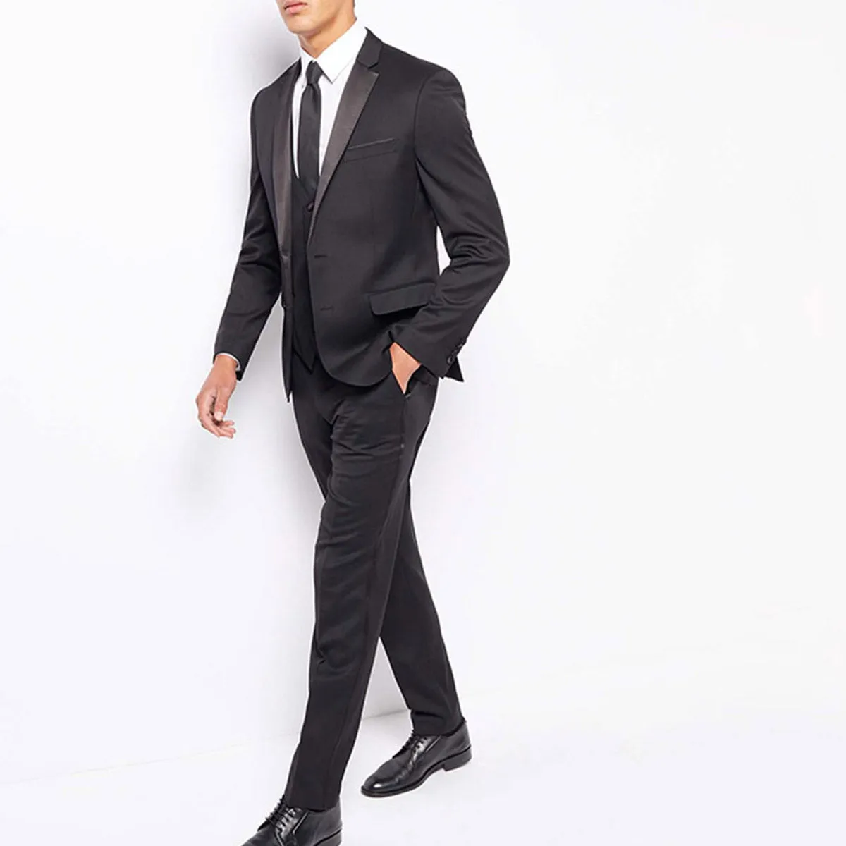 Remus Uomo - Slim Fit Evening Dinner Suit in Black