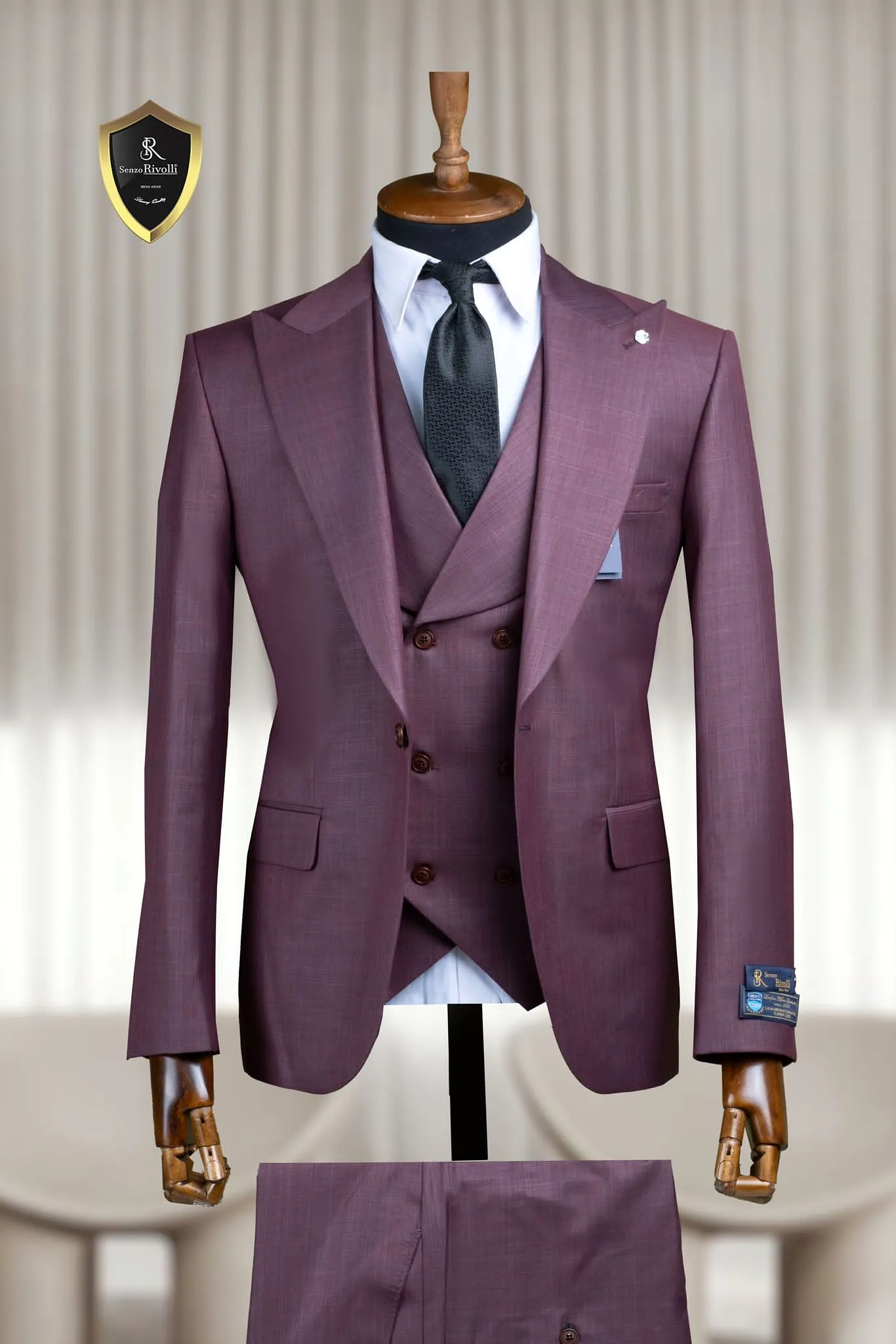 Senzo Rivolli Quality 3-Piece Suit