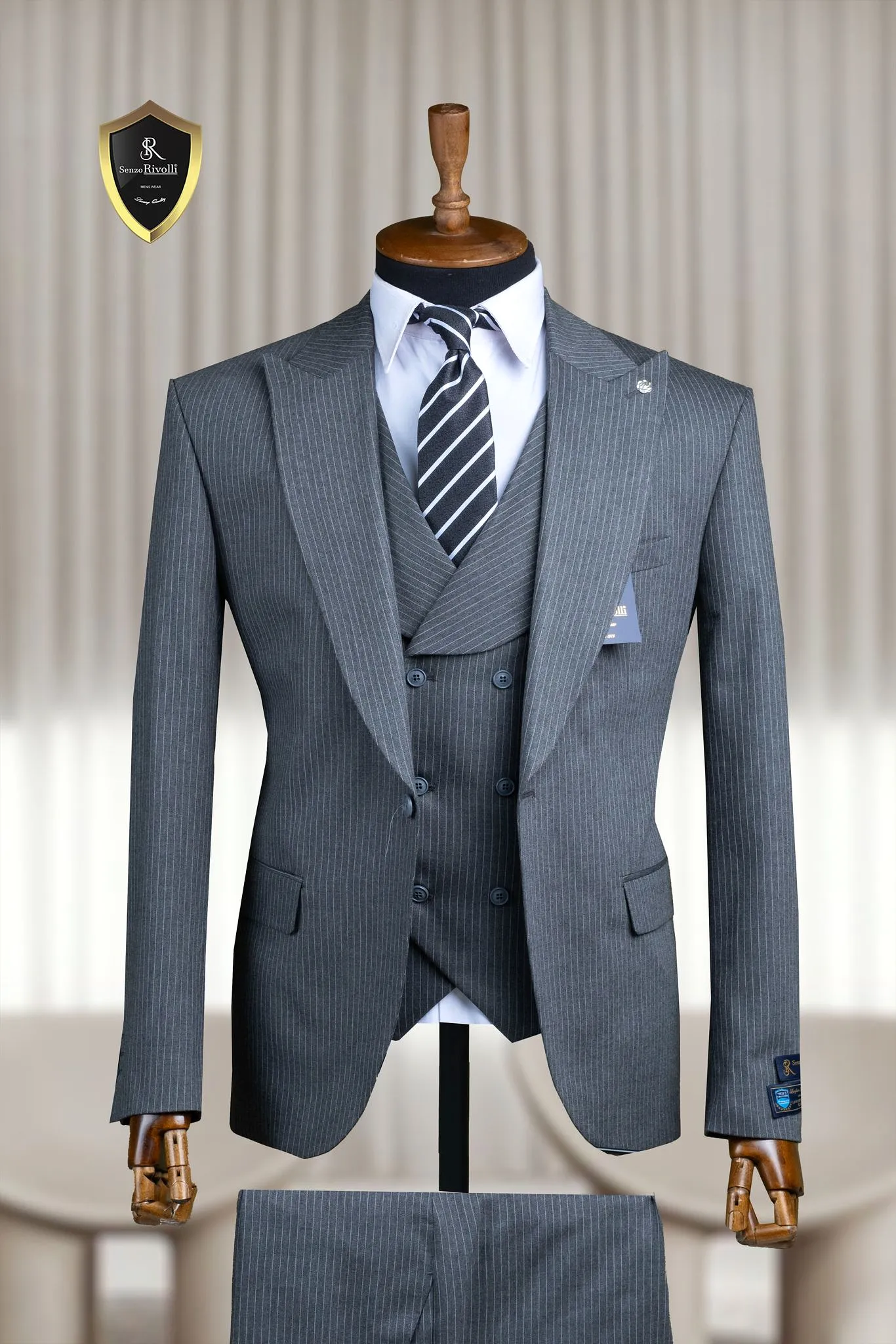 Senzo Rivolli Quality 3-Piece Suit