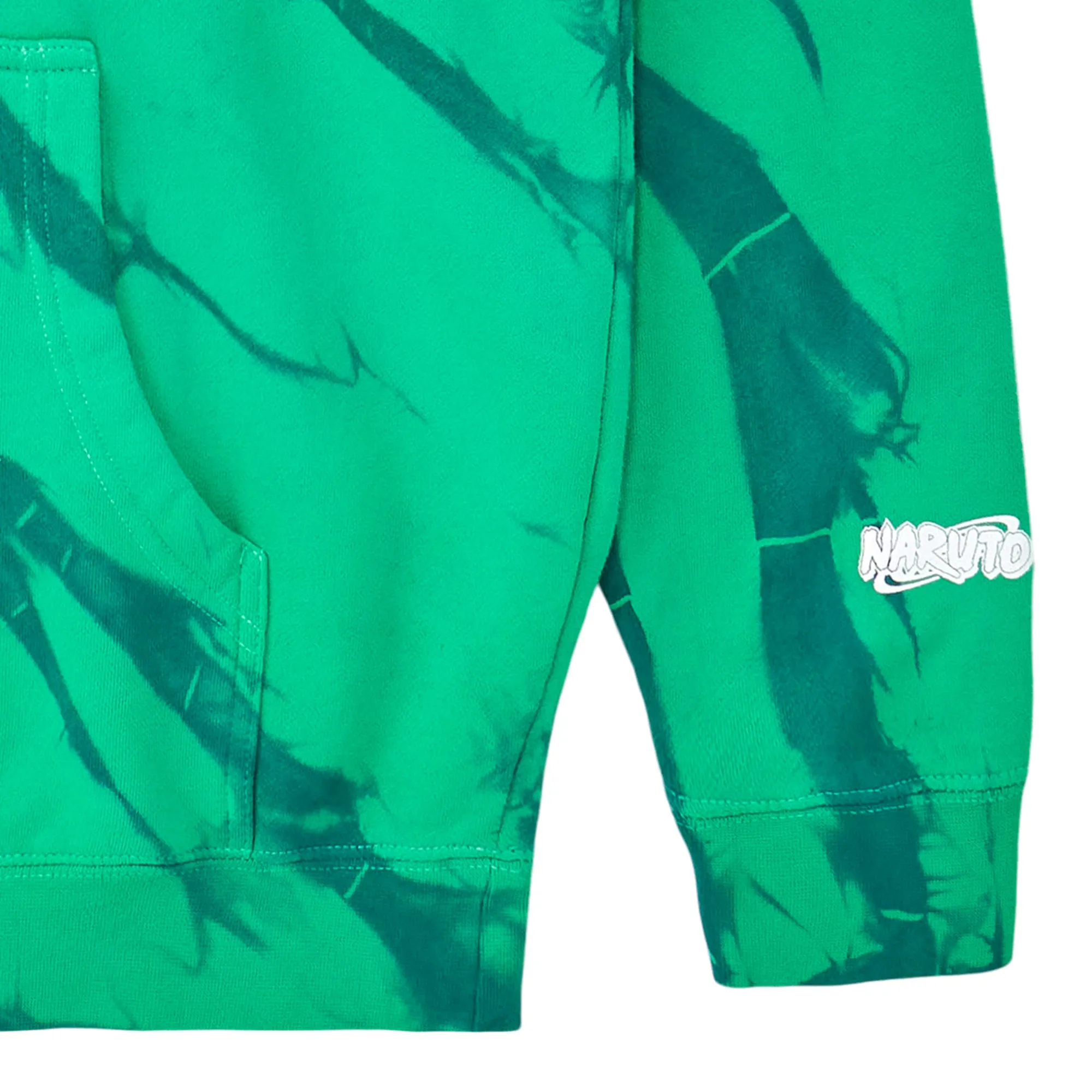 SHIPPUDEN TSUNADE CHENILLE HOODIE (SEAFOAM TIE DYE)