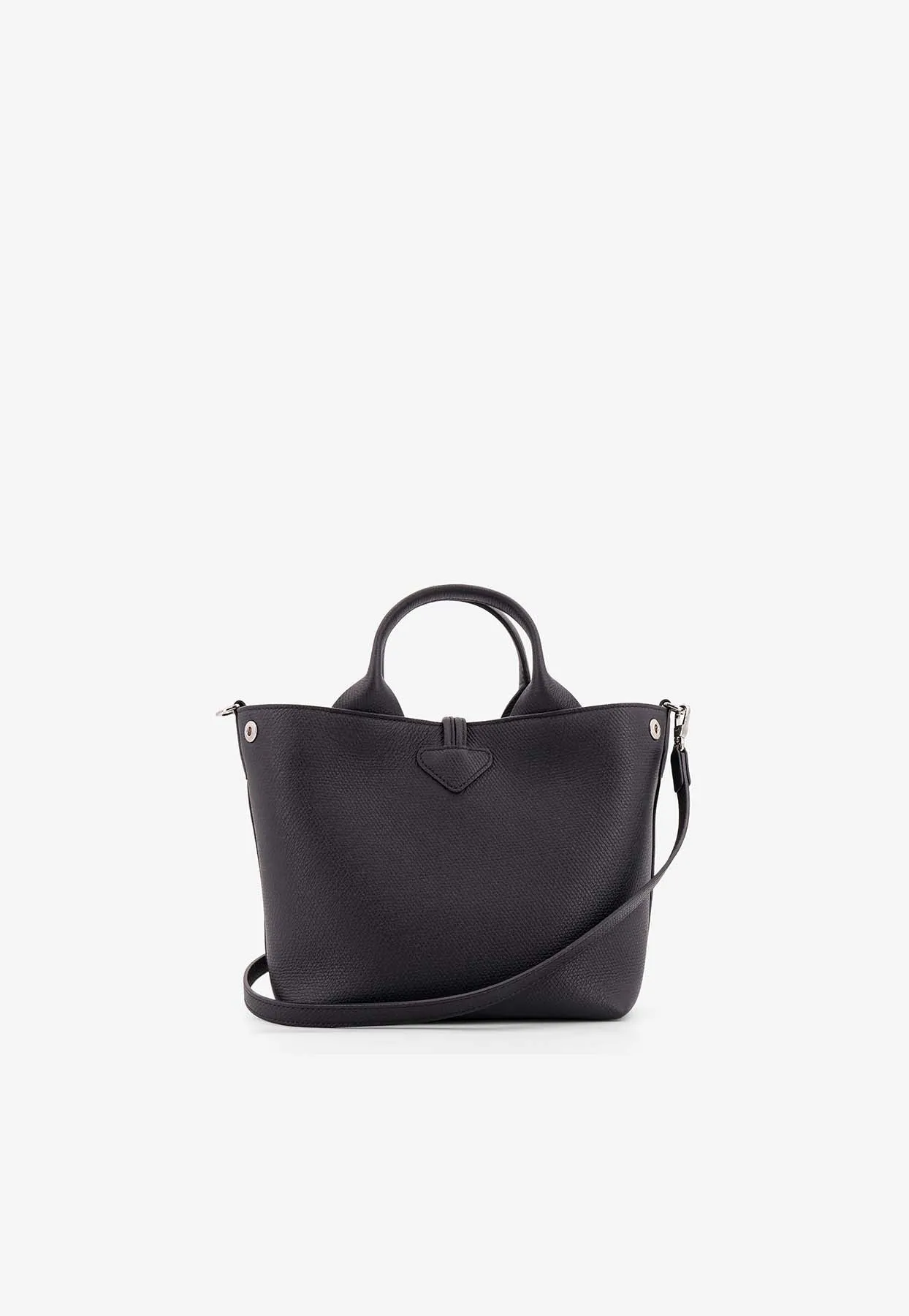 Small Le Roseau Grained Leather Tote Bag