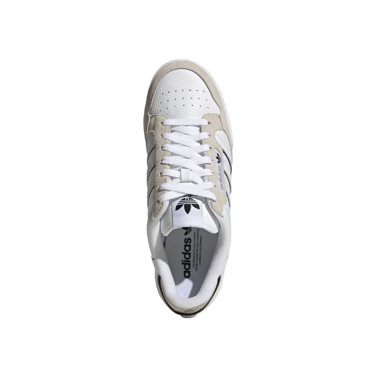 SNEAKERS CONTINENTAL 80 Uomo White Black