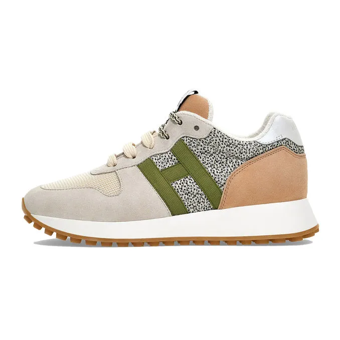 SNEAKERS H429 Woman Beige Pesca 