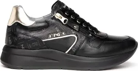 SNEAKERS NEROGIARDINI DONNA NERO GRACE CON ZIP I205220D/100